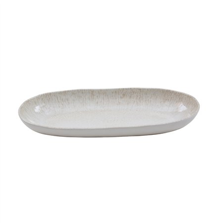Travessa 38.4x18.4x4cm Melamina Oval AURORA BRILLO 1un