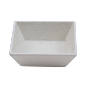 Prato 10.2x3.5cm Melamina Snack Quadrado BATIK 1un