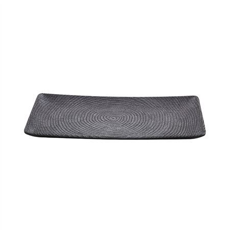 Prato 25x14x1.8cm Melamina Retangular LINES 1un
