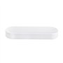 Prato 30x9x3cm Melamina Oval ESSENTIA Branco 1un