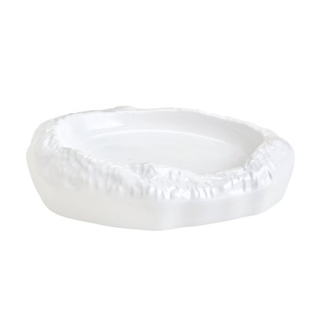 Prato 25.4x19x6.2cm Melamina ESSENTIA Branco 1un