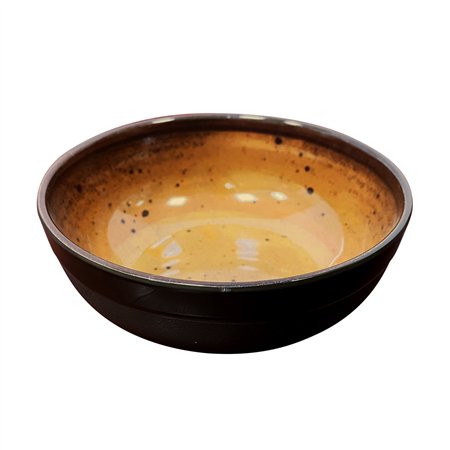 Tigela 19x7.2cm Melamina Redonda TERRACOTA Ambar 1un