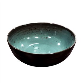Tigela 19x7.2cm Melamina Redonda TERRACOTA Azul 1un