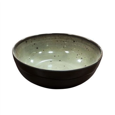 Tigela 19x7.2cm Melamina Redonda TERRACOTA Cinzento 1un
