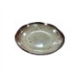 Tigela 24.1x24x4.8cm Melamina Oval TERRACOTA Cinzento 1un