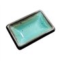 Molheira 8.8x6.1x2.5cm Melamina Quadrada TERRACOTA Azul 1un