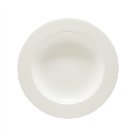 Prato Fundo 23cm Porcelana com Aba CANVAS 1un