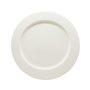 Prato Raso 27cm Porcelana com Aba CANVAS 1un
