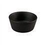 Ramequim 07cm 80ml Porcelana LUUMIL Preto 1un