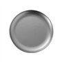 Prato 20cm Raso Redondo Liso ACERO INOx 1un