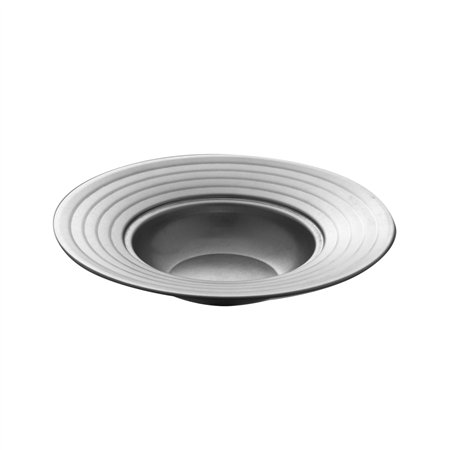 Prato 26x4.5cm Massa aba Larga ACERO INOx 1un