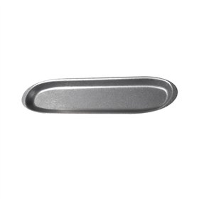 Travessa 33x7.8cm Estreita Oval Liso ACERO INOx 1un