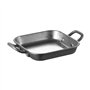 Travessa 12x8x2cm Asa Dupla Retangular Liso ACERO INOx 1un