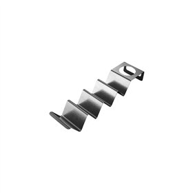 Suporte 3 Tacos 31.4x10x5.2cm ACERO INOx 1un