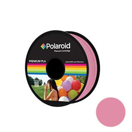 Filamento Universal PLA 1.75mm Polaroid 1Kg Rosa