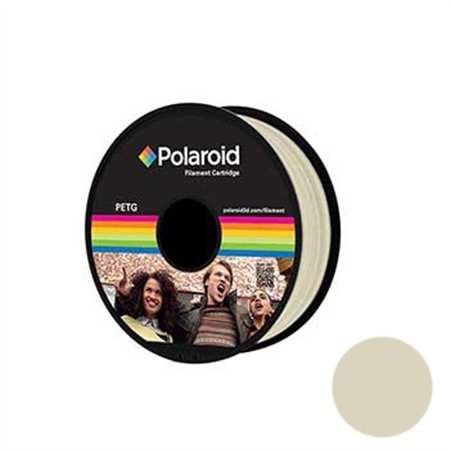 Filamento Universal PETG 1.75mm Polaroid 1Kg Natural