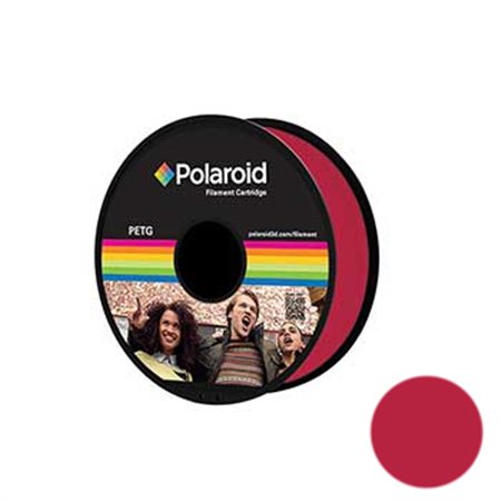 Filamento Universal PETG 1.75mm Polaroid 1Kg Magenta
