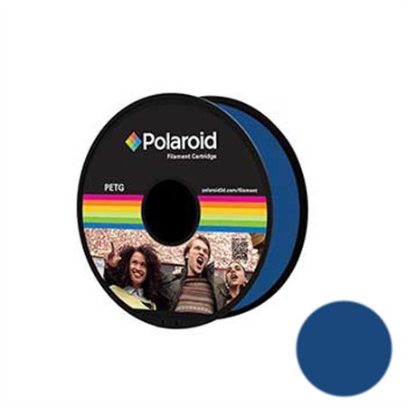 Filamento Universal PETG 1.75mm Polaroid 1Kg Azul
