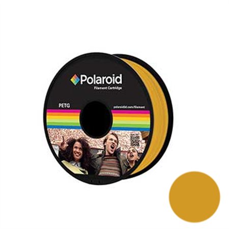 Filamento Universal PETG 1.75mm Polaroid 1Kg Ouro