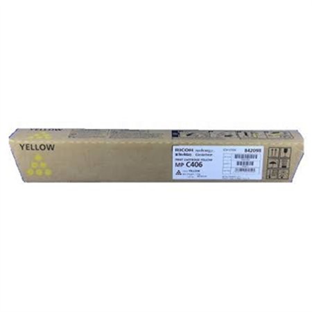 Toner Ricoh MP-C406 Amarelo 842098 6000 Pág.