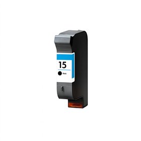 Tinteiro Remanuf. HP 15 Preto C6615D 44ml 880 Pág.