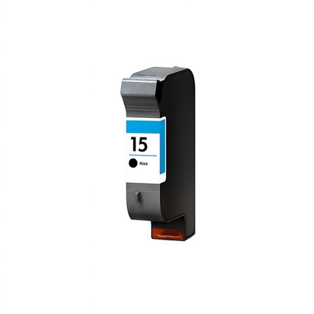 Tinteiro Remanuf. HP 15 Preto C6615D 44ml 880 Pág.
