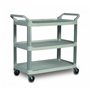 Carro Serviço 103x51x96cm X-Tra Multiusos 3 Níveis Branco