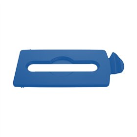 Tampa Slim Jim p/ Kit Reciclagem p/ Papel Azul