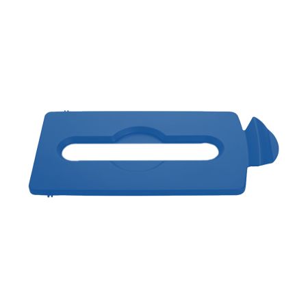 Tampa Slim Jim p/ Kit Reciclagem p/ Papel Azul