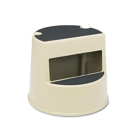 Tamborete/Escadote Plastico 2 Niveis 33cm Bege