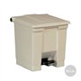 Contentor 30L Plástico Bege com Pedal