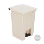 Contentor 45L Plástico Bege com Pedal