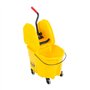 Balde 33 Litros+Prensa Conjunto Combo WaveBrake Amarelo