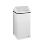 Contentor 60L Metal Aço Revestido Branco