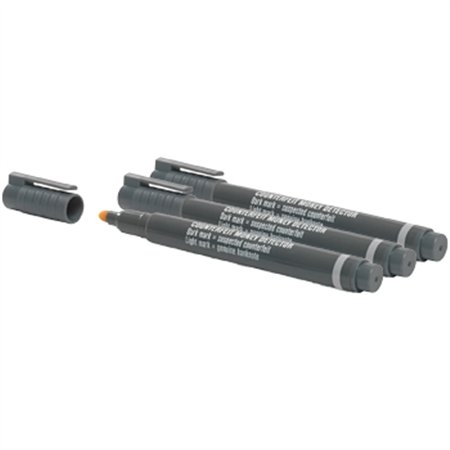 Caneta Detetora Notas Falsas 30 - Pack 3un