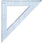 Esquadro Plástico Cristal 45G-27cm SmartD
