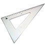 Esquadro Plástico Cristal 60G-29cm SmartD