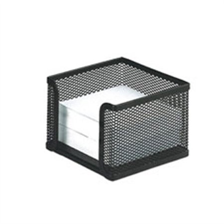 Base Porta Blocos Notas Rede Metálica Preto