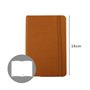 Bloco Notas Liso 14x9cm Semi Pele Camel 116Fls