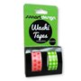 Fita Adesiva Decorativa Washi Tape Miscelania 2un