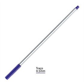 Marcador Fino SmartD Fineliner 0,5mm Azul 12un