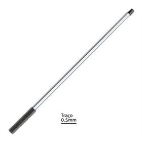 Marcador Fino SmartD Fineliner 0,5mm Preto 12un