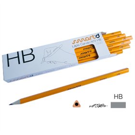 Lápis Grafite 2HB Triangular SmartD Cx 12un
