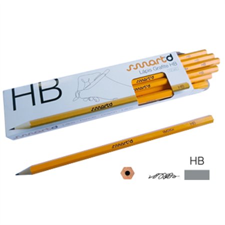 Lápis Grafite HB SmartD Cx 12un