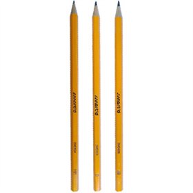 Lápis Grafite HB B 2B SmartD Blister 3un