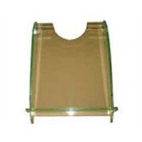 Tabuleiro Secretária Transparente Cristal Verde