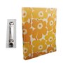 Pasta Arquivo L/E Marimekko 2 Argolas 310x240x20mm Amarelo
