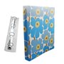 Pasta Arquivo L/E Marimekko 4 Argolas 310x240x40mm Azul