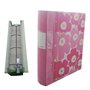 Pasta Arquivo L/E Marimekko 4 Argolas 315x260x53mm Rosa