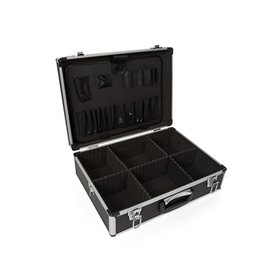 Caixa de Ferramentas em Alumínio 455x330x152mm Preto